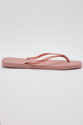 Slim Square Solid Thong Crocus Rose